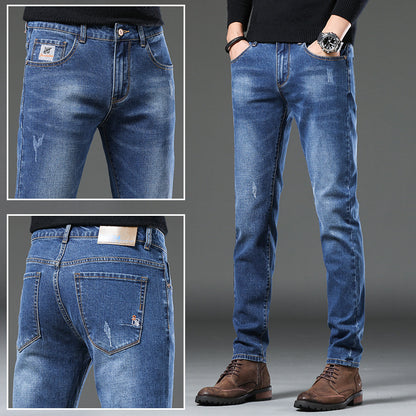Herren Lose LeggingsElastische Casual Plüsch Männer