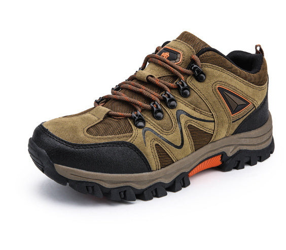 Outdoor Sports Men's Suede Low Top Hiking Shoes - ARCHSHOPE