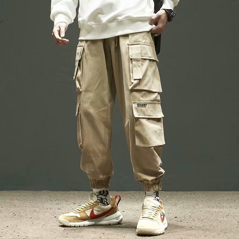 Pantalon de travail pour homme, pantalon de sport ample et tendance