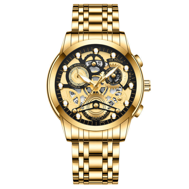 Men's Hollow Non-mechanical Business Watch - ARCHSHOPE