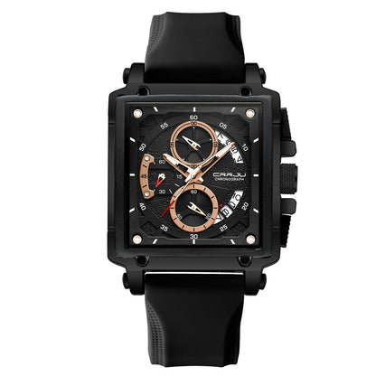 Simple Business Tape Mens Calendar Watch - ARCHSHOPE