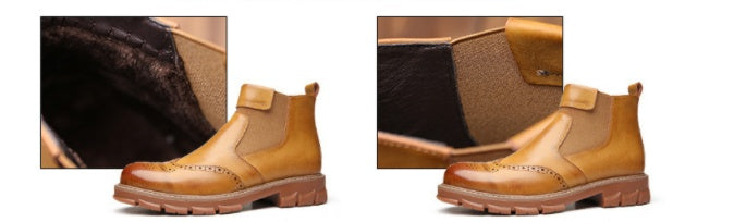 Martin Plateau-Retro-Knöchelstiefel mit Wärmeschutz
