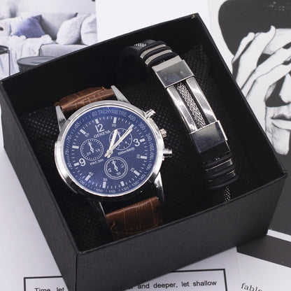 Men's watch fashion Blue light glass wrist watch - ARCHSHOPE