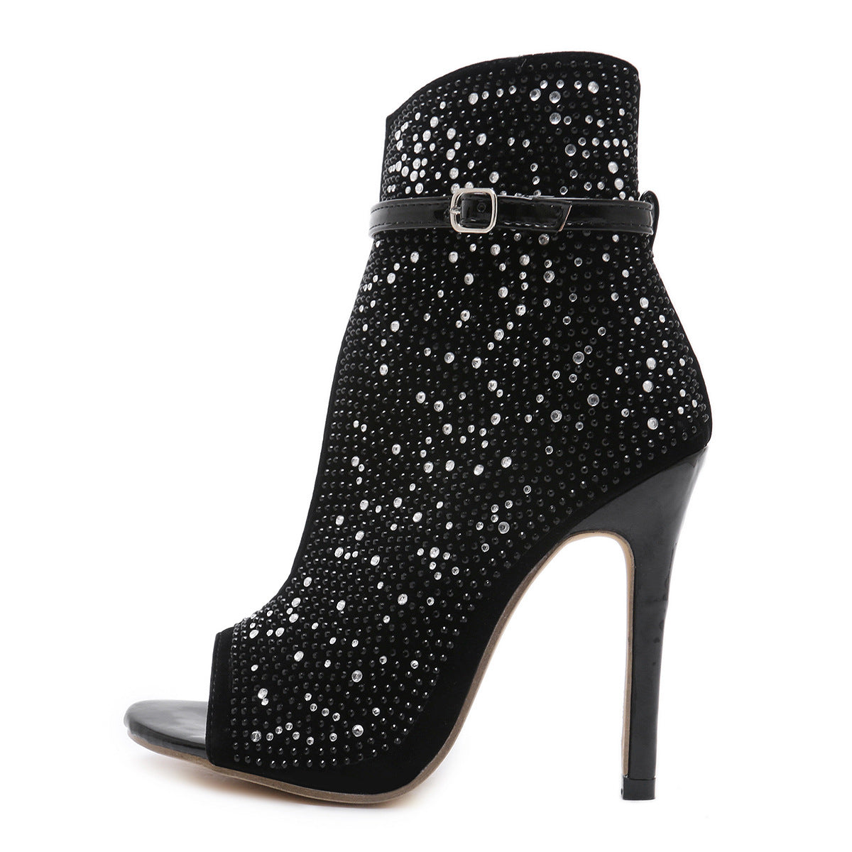 Fishbill Rhinestone Heels - ARCHSHOPE