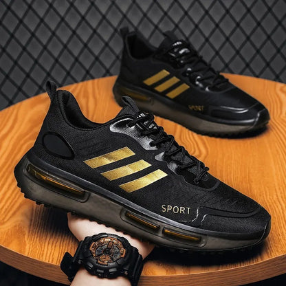 Air Cushion Sportschuhe Herren Schnürschuhe Sport Sneakers Outdoor Atmungsaktive Freizeitschuhe Walking