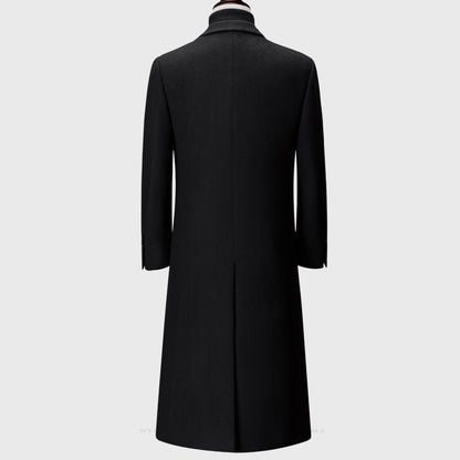 Trench-coat homme en drap de laine