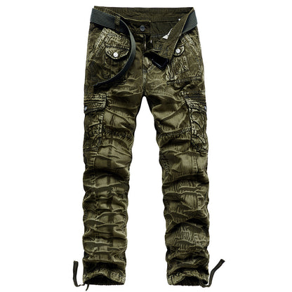 Men's camouflage cargo trousers - ARCHSHOPE
