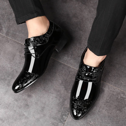 Glänzende Herren Business Formale Schuhe Mode Freizeitschuhe
