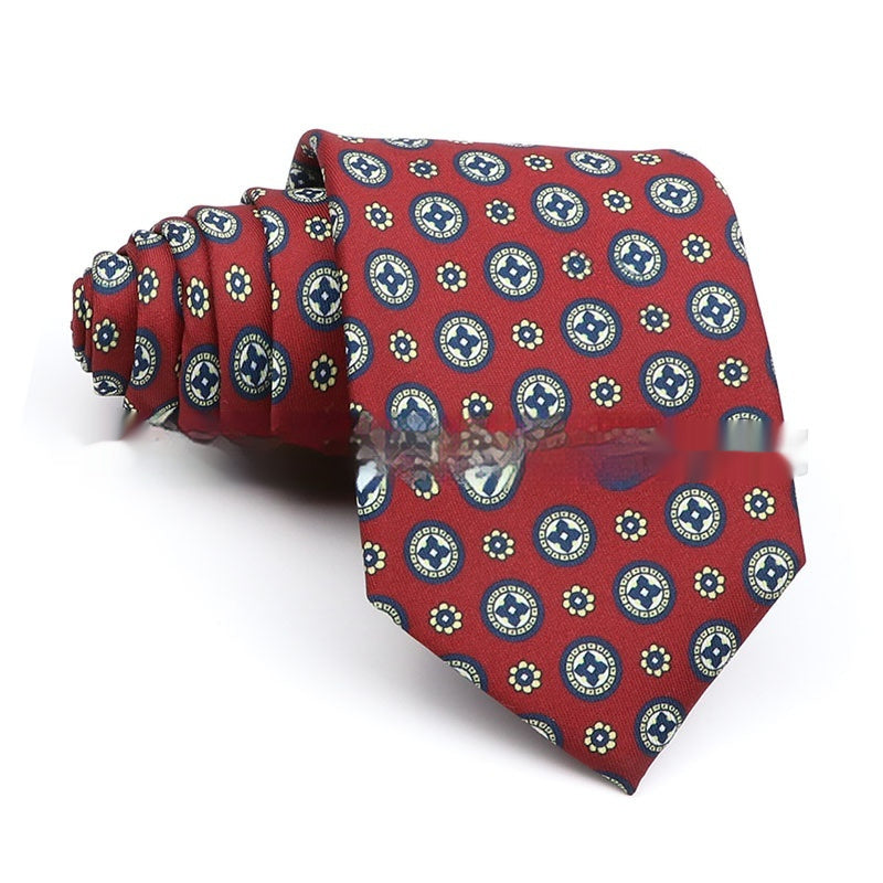 Business Polyester Men's Printed Workplace Tie - ARCHSHOPE