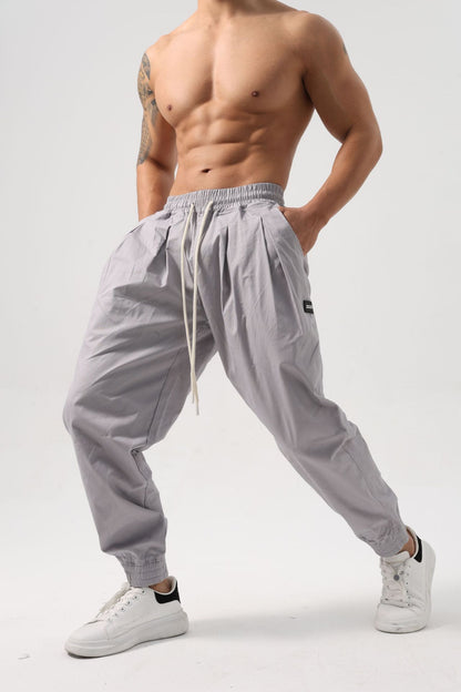 Fitnesshose Herren Baumwolle Locker