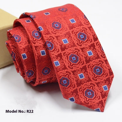 Fashion Exquisite Jacquard Tie Wedding Groom - ARCHSHOPE