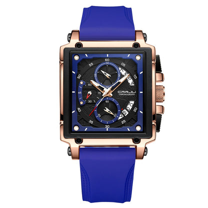 Simple Business Tape Mens Calendar Watch - ARCHSHOPE