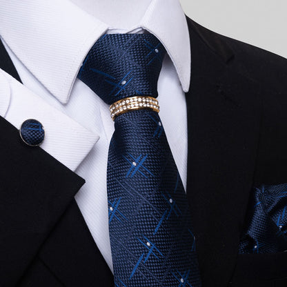 Multi Colored Striped Floral Mens Tie - ARCHSHOPE