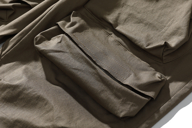 Herren Cargohose mit Kordelzug und Knöcheltaschen