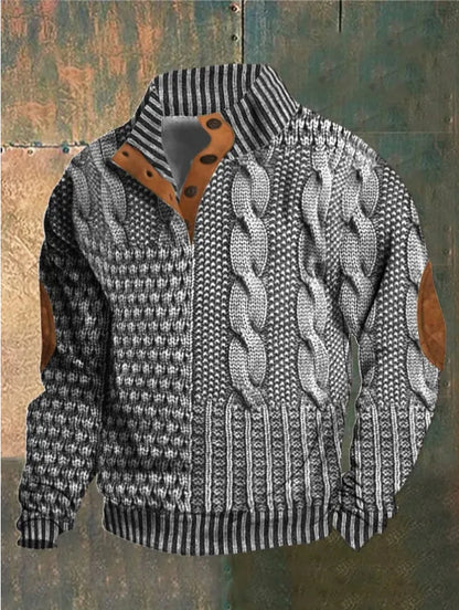 Sweat-shirt imprimé série numérique 3D