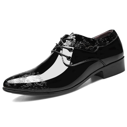 Glänzende Herren Business Formale Schuhe Mode Freizeitschuhe