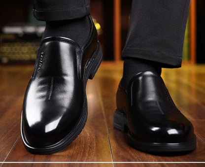 Erste Schicht Rindsleder Neue formelle Lederschuhe für Männer