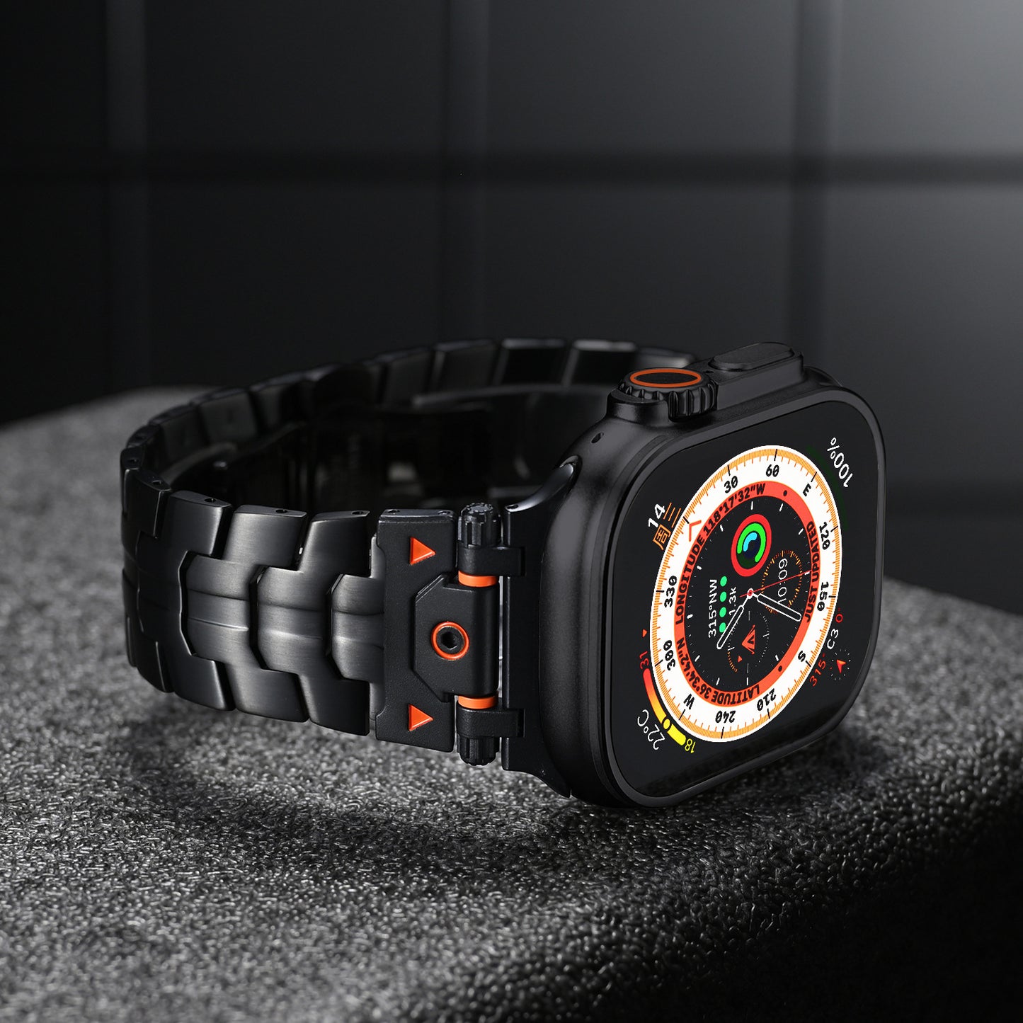 Mens Simple Versatile Stainless Steel Strap For Watch Ultra - ARCHSHOPE