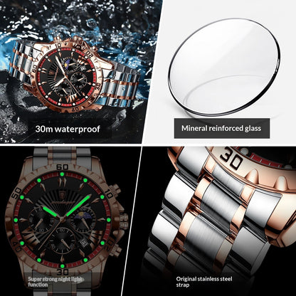 Waterproof Multifunction Sporty Mens Watch - ARCHSHOPE