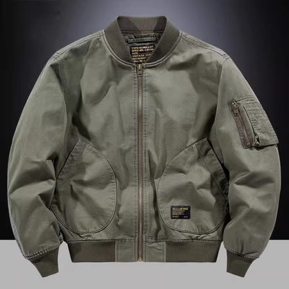 Baseball Herrenmode Frühling und Herbst Pilotenjacke