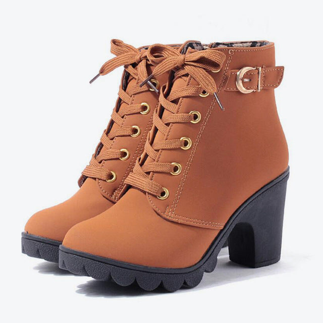 Cross strappy booties with Martin boots - ARCHSHOPE