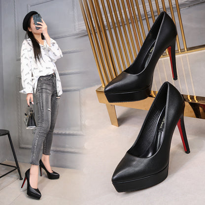 High heels stiletto single shoes women - ARCHSHOPE