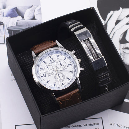 Men's watch fashion Blue light glass wrist watch - ARCHSHOPE