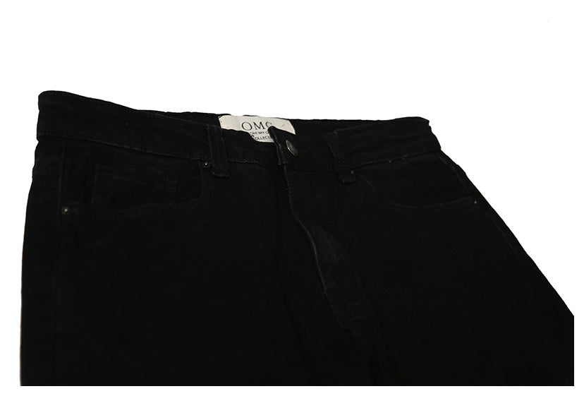 Jean noir extensible