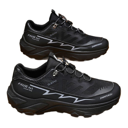 Men Colorblock Sneakers Outdoor Casual Mountaineering Hiking Running Sports Shoes - ARCHSHOPE