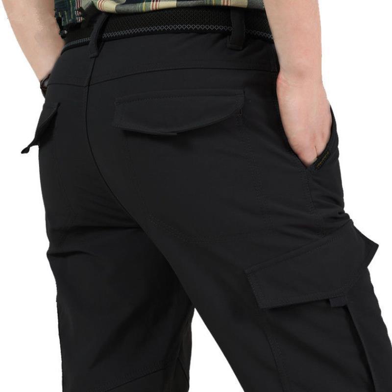 Pantalon cargo ample de sport multi-poches