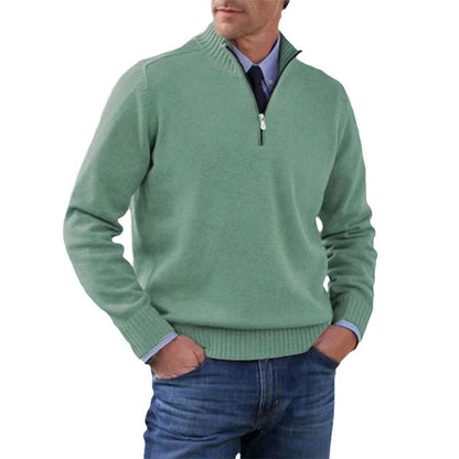 Men's Plus Size Knitwear Zipper - ARCHSHOPE