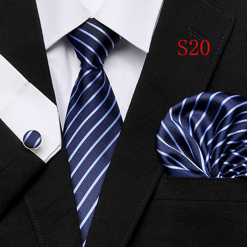Paisley Series European And American Fashion Tie Three-piece Suit - ARCHSHOPE