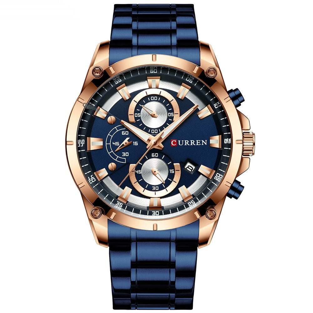 Fashionable Mens Waterproof Business Watch - ARCHSHOPE