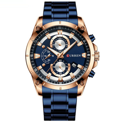Fashionable Mens Waterproof Business Watch - ARCHSHOPE