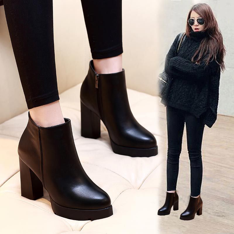 Booties with high heels for women - ARCHSHOPE