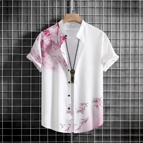 T-shirt décontracté à manches courtes et impression numérique 3D grande taille