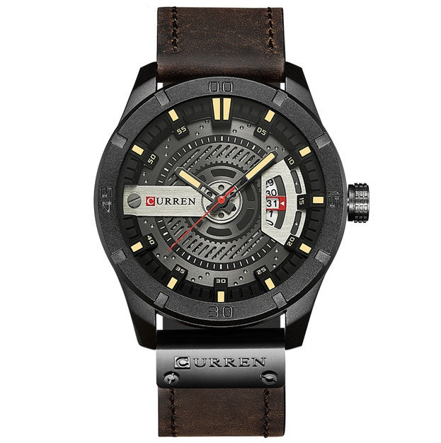 Luxury Brand CURREN Men Military Sports Watches Men's Quartz Date Clock Man Casual Leather Wrist Watch Relogio Masculino - ARCHSHOPE