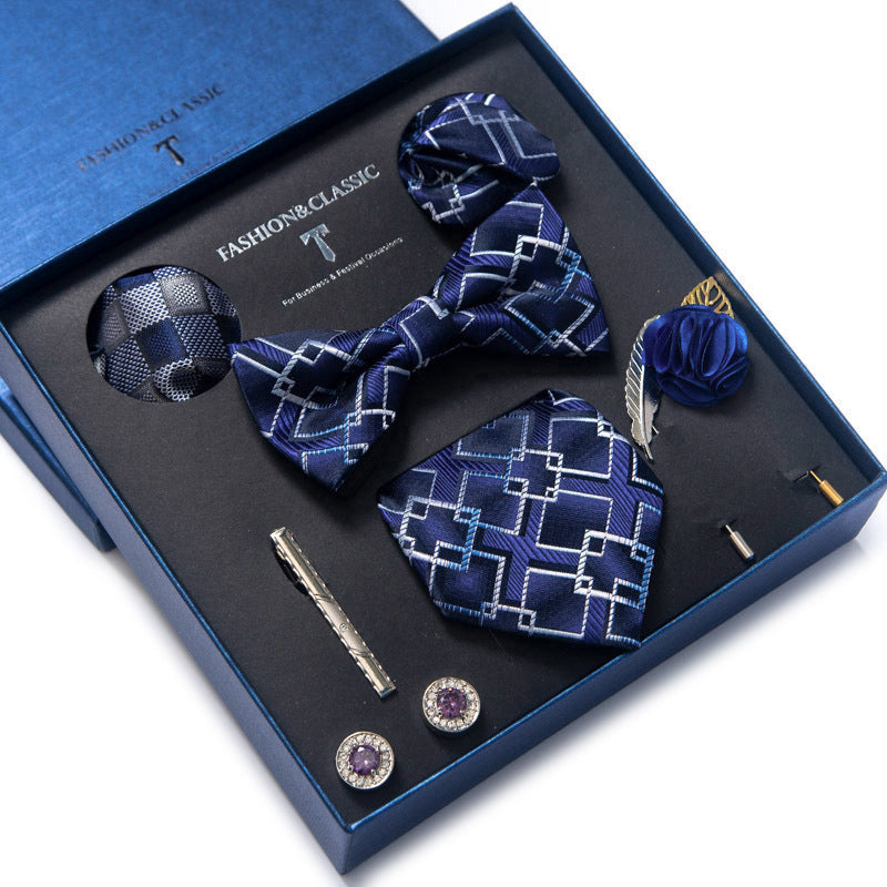 Tie 8-piece Set Formal Suit Men - ARCHSHOPE