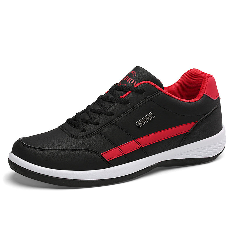Casual Shoe Italienische atmungsaktive Freizeit männliche Sneakers rutschfeste Schuhe Männer vulkanisierte Schuhe