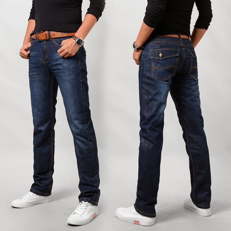 Herren Jeans Slim Straight Lange Hose