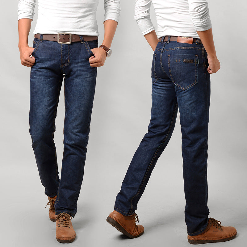 Herren Jeans Slim Straight Lange Hose