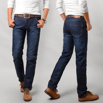 Herren Jeans Slim Straight Lange Hose