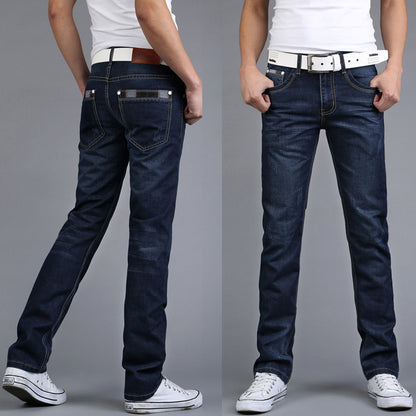 Herren Jeans Slim Straight Lange Hose