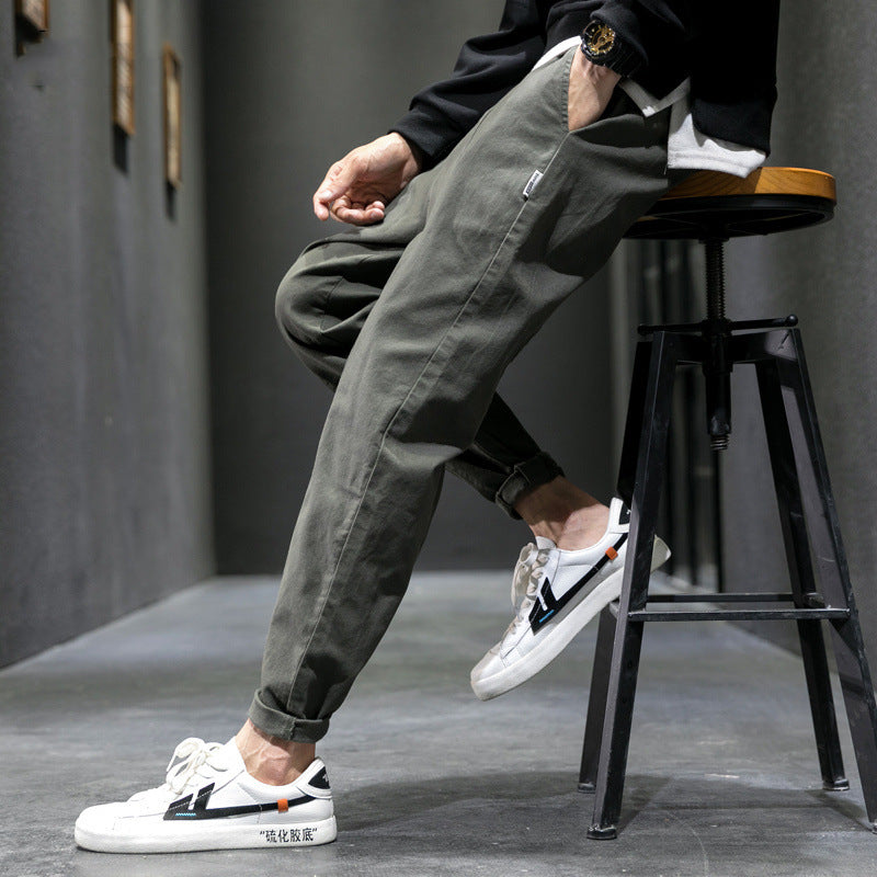 Men's Pants Casual Pants Men's Trousers Loose Straight Leg Pants - ARCHSHOPE