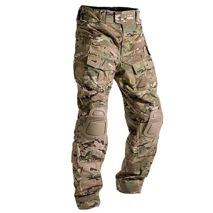 Pantalon tactique militaire quatre saisons CP Camouflage Noir Motif Python Grenouille Pantalon Salopette