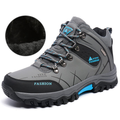Herren-High-Top-Wanderschuhe, Cross-Country-Laufschuhe, Outdoor-Wanderschuhe in Übergröße