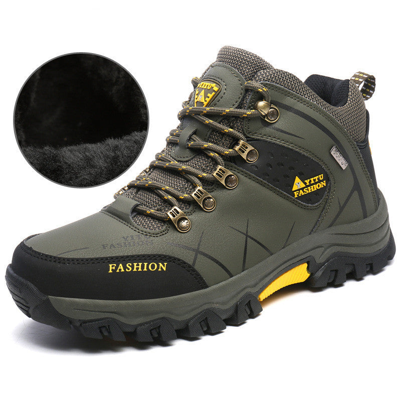 Herren-High-Top-Wanderschuhe, Cross-Country-Laufschuhe, Outdoor-Wanderschuhe in Übergröße