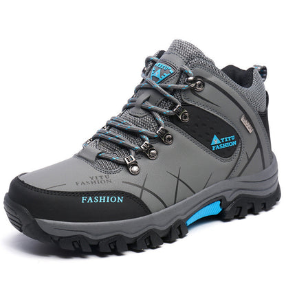 Herren-High-Top-Wanderschuhe, Cross-Country-Laufschuhe, Outdoor-Wanderschuhe in Übergröße