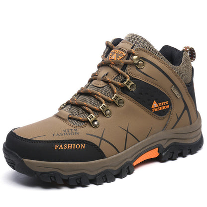 Herren-High-Top-Wanderschuhe, Cross-Country-Laufschuhe, Outdoor-Wanderschuhe in Übergröße