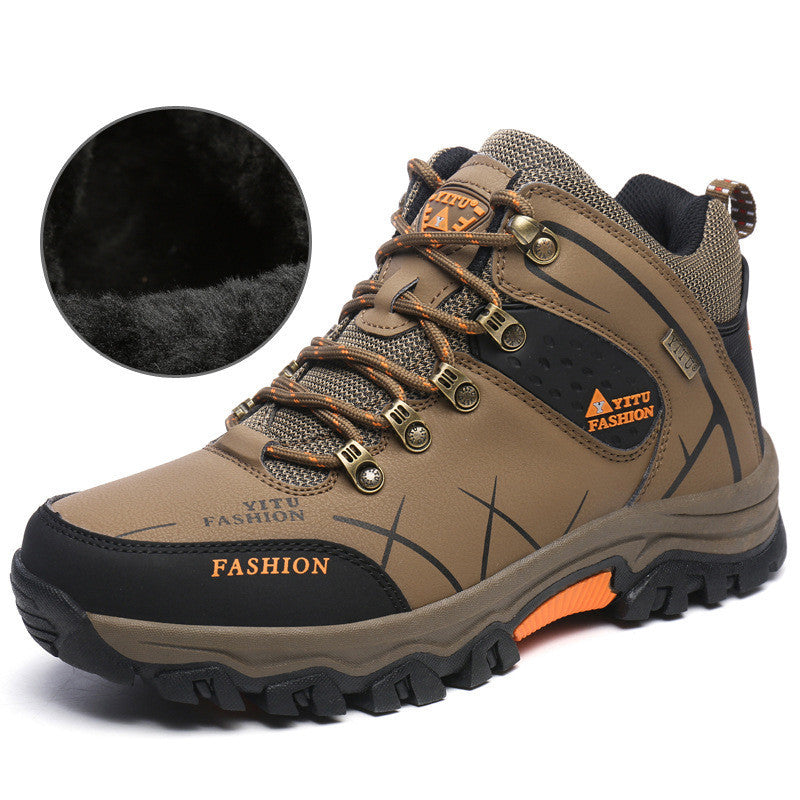Herren-High-Top-Wanderschuhe, Cross-Country-Laufschuhe, Outdoor-Wanderschuhe in Übergröße